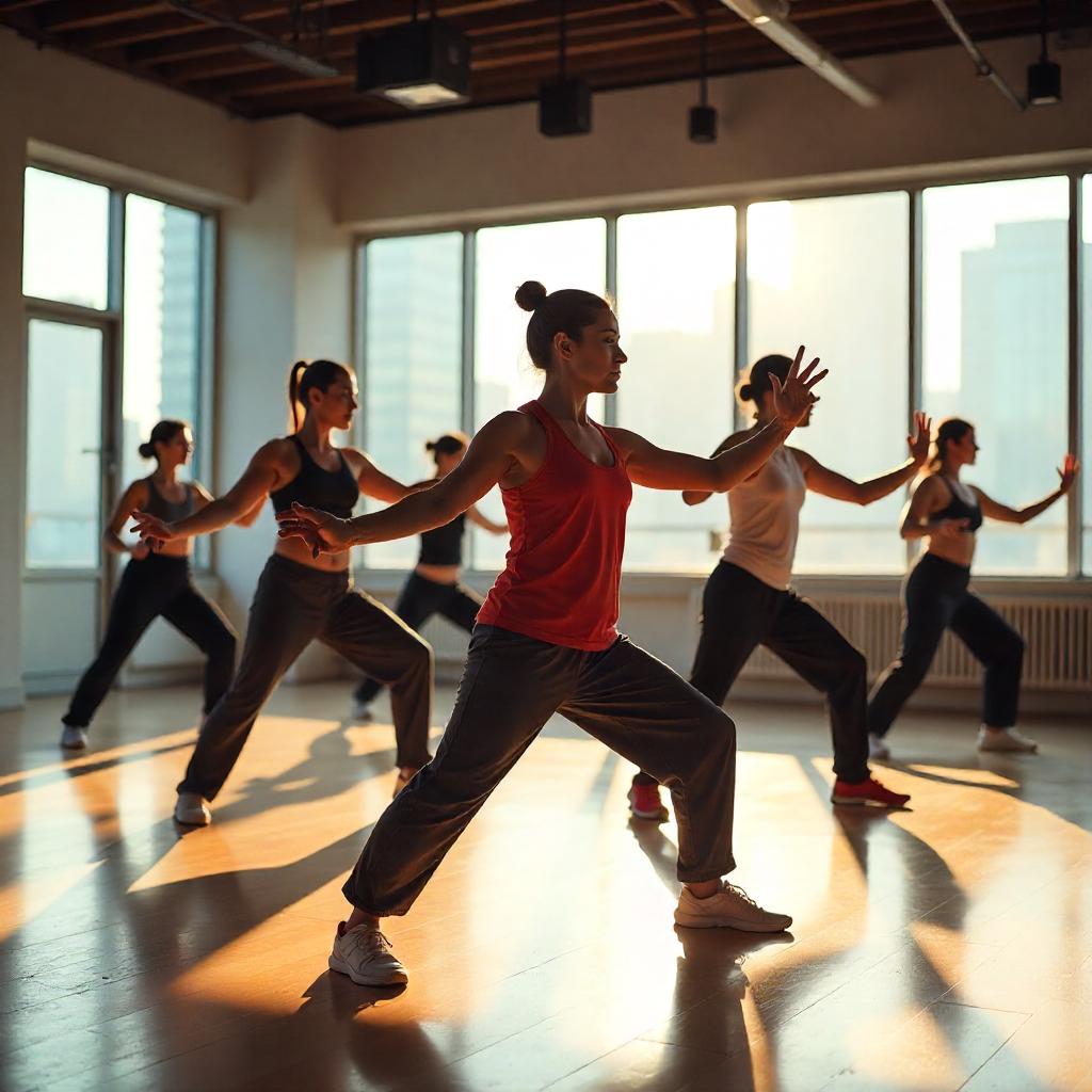Tai Chi class at SoulStretch